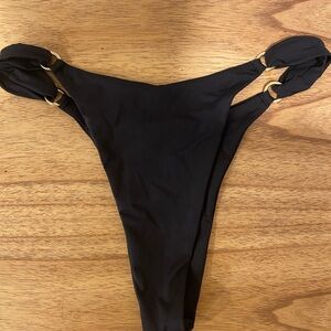 Monday Swimwear Black Bikini Bottom